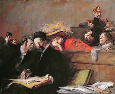 Hofpublikum, 1908 von Jean Louis Forain